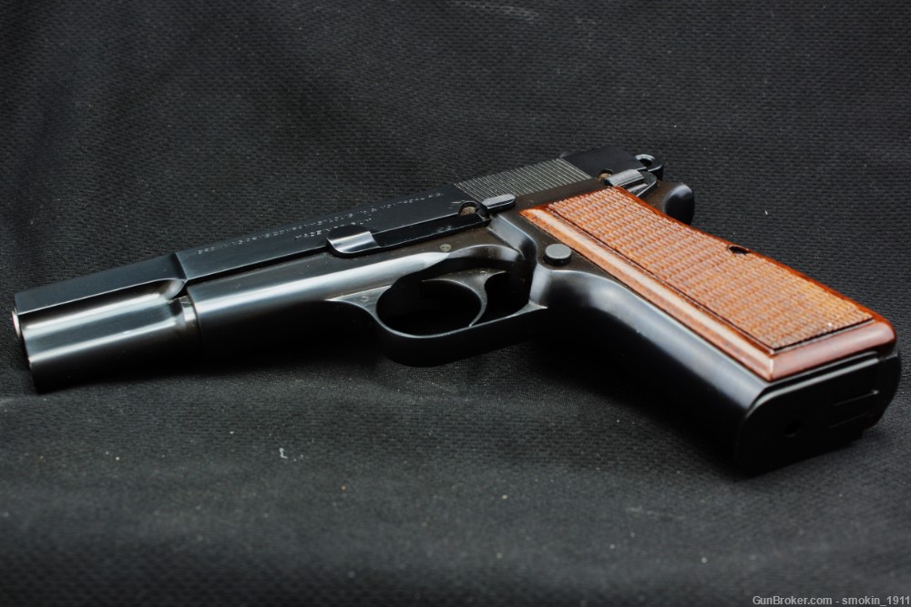 Browning Hi-Power 9mm Pre-T Series, 1964 mfg, original box; USED-img-7