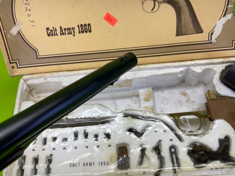 Euroarms Of America Colt 1860 Replica Kit Gun 44 Cal Cap Ball Percussion-img-12