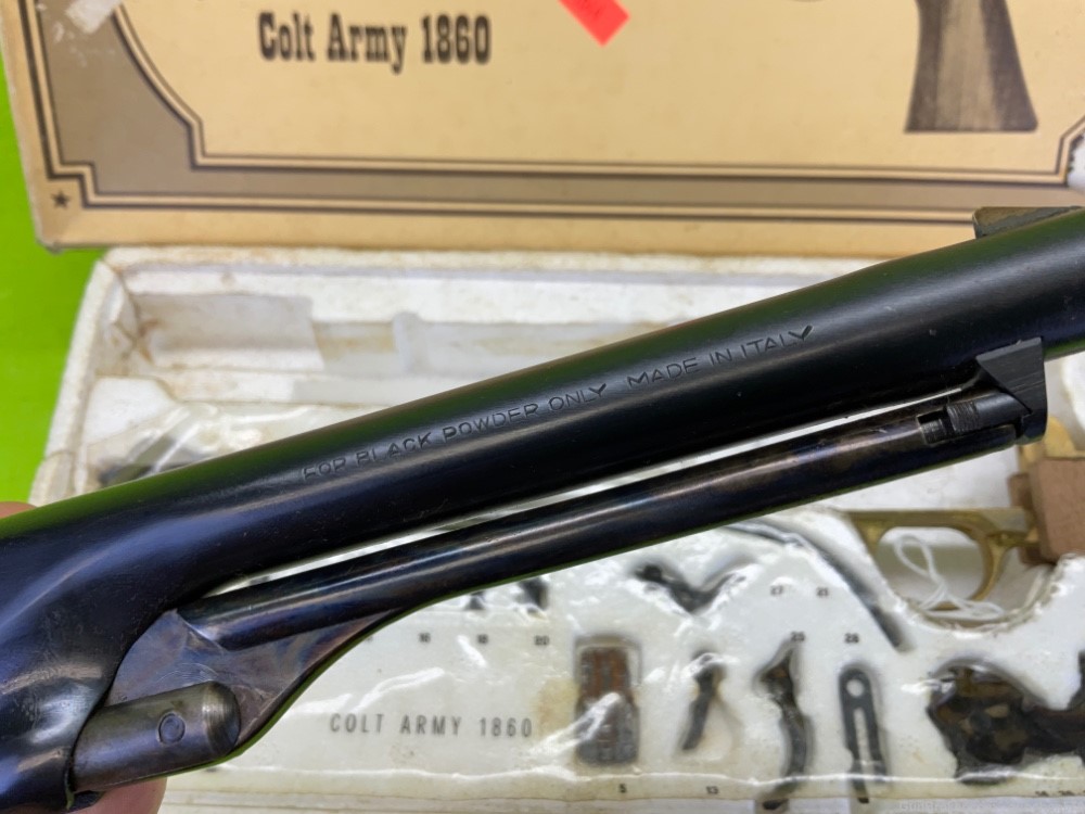 Euroarms Of America Colt 1860 Replica Kit Gun 44 Cal Cap Ball Percussion-img-9