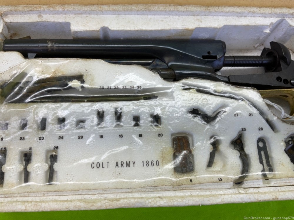 Euroarms Of America Colt 1860 Replica Kit Gun 44 Cal Cap Ball Percussion-img-2