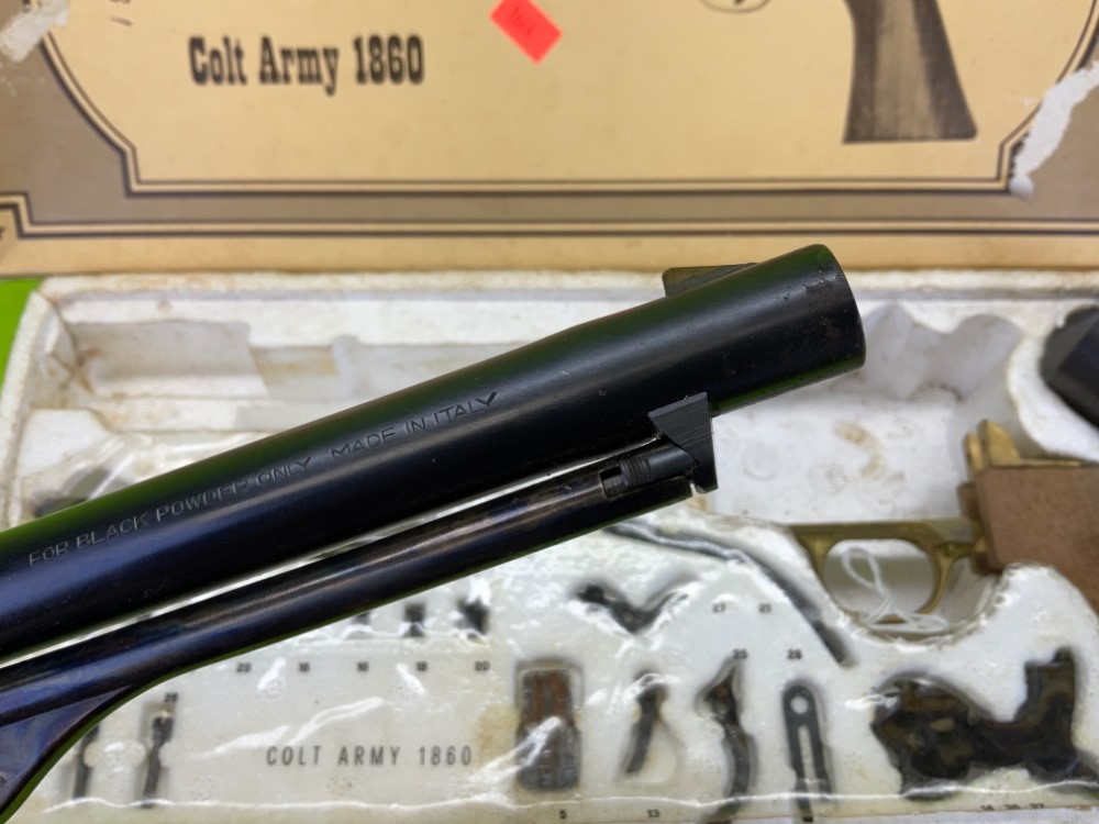 Euroarms Of America Colt 1860 Replica Kit Gun 44 Cal Cap Ball Percussion-img-10