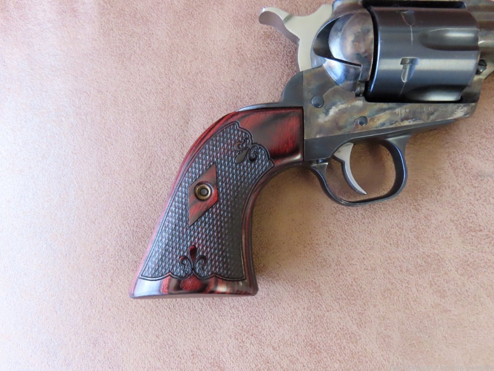 RUGER NEW VAQUERO .45LC CUSTOMIZED BY LONG HUNTER SHOOTING SUPPLY, ORG CASE-img-9