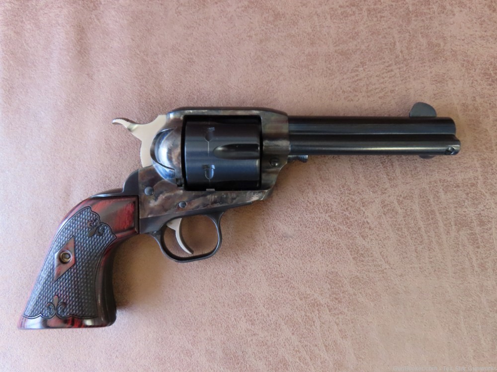 RUGER NEW VAQUERO .45LC CUSTOMIZED BY LONG HUNTER SHOOTING SUPPLY, ORG CASE-img-7