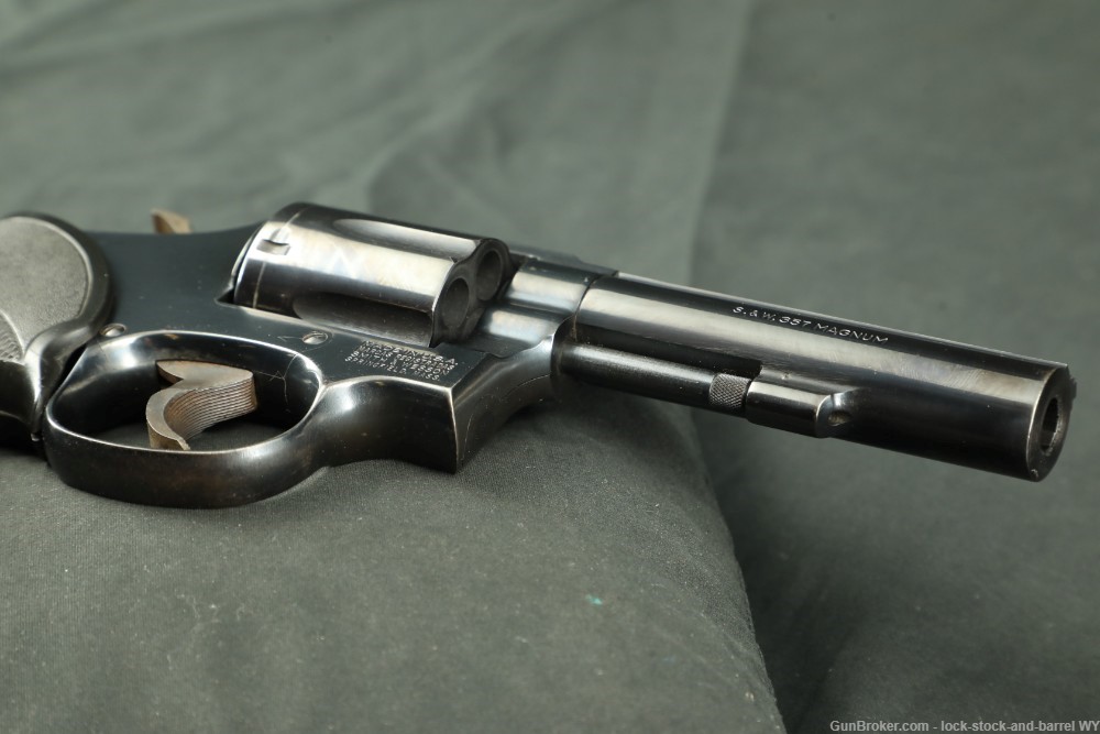 Smith & Wesson S&W Model 13-3 .357 Magnum M&P Heavy Barrel 4" Revolver 1984-img-9