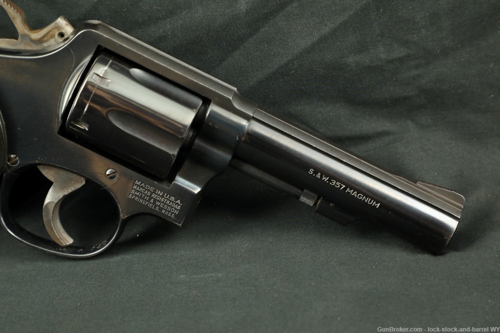 Smith & Wesson S&W Model 13-3 .357 Magnum M&P Heavy Barrel 4" Revolver 1984-img-3