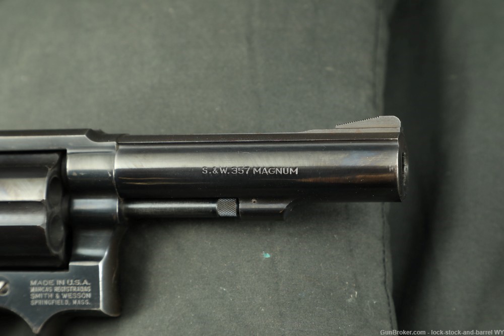 Smith & Wesson S&W Model 13-3 .357 Magnum M&P Heavy Barrel 4" Revolver 1984-img-19