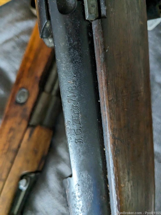 Unit Marked 1887 Spandau Infantry Gewehr 1871/1884-img-35
