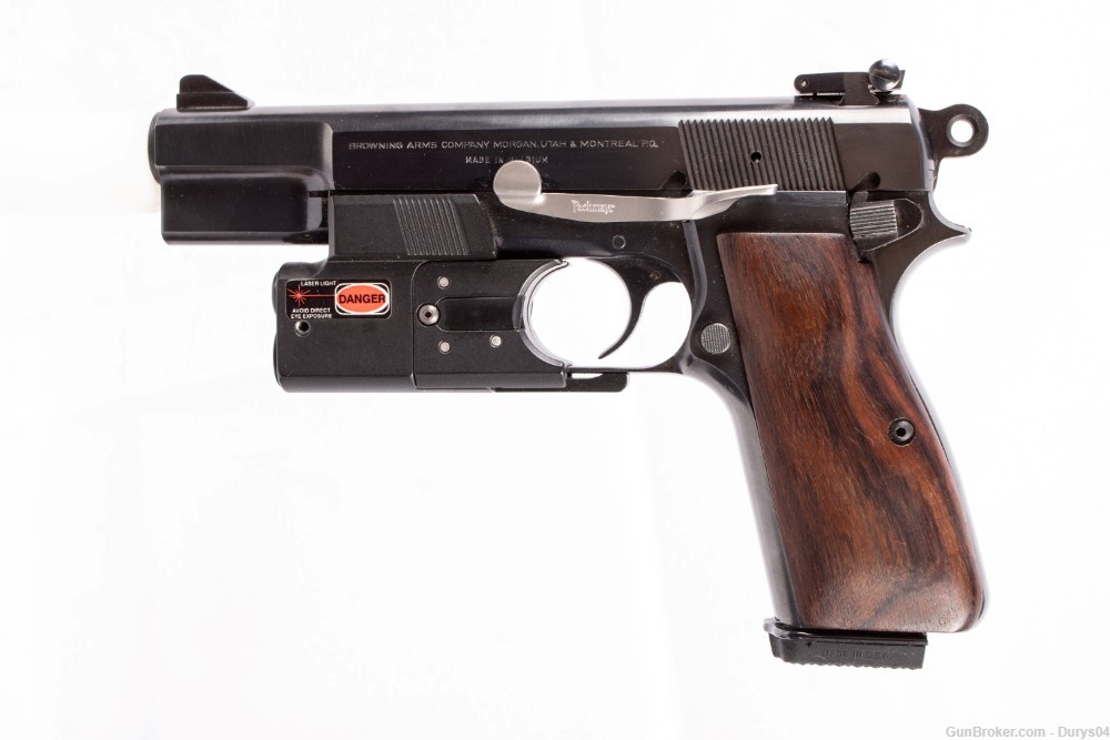 Browning HI-Power 9MM with Laser Durys # 17863-img-8