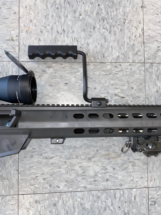 NEW! BARRETT MODEL M82 .50 BMG WITH LEUPOLD MK4 4.5-14 2 MAGS -img-10