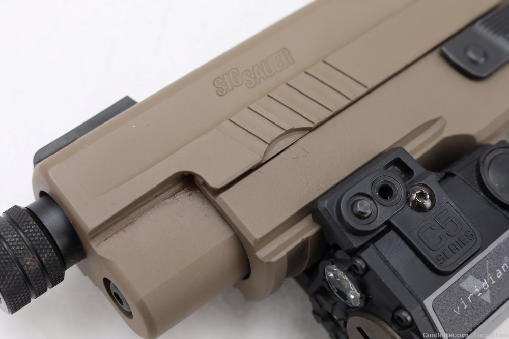 Sig Sauer P226 Elite 9mm 5" Threaded FDE E26R-9-SCPN-TB LNIB w/ Light Laser-img-5