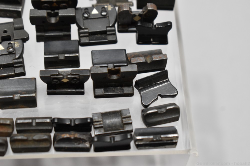 Large Lot 94 Assorted Dovetail Rear Sights Unmarked Lyman READ-img-12