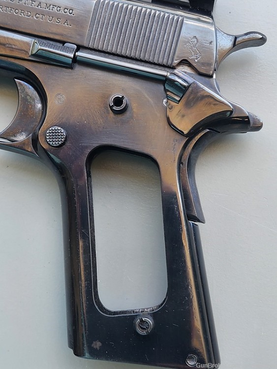 US Army WWI Colt Model 1911 .45 ACP 5" Semi-Auto Pistol 1917 -img-22