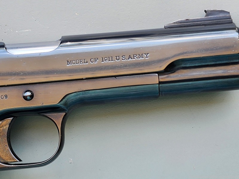 US Army WWI Colt Model 1911 .45 ACP 5" Semi-Auto Pistol 1917 -img-17