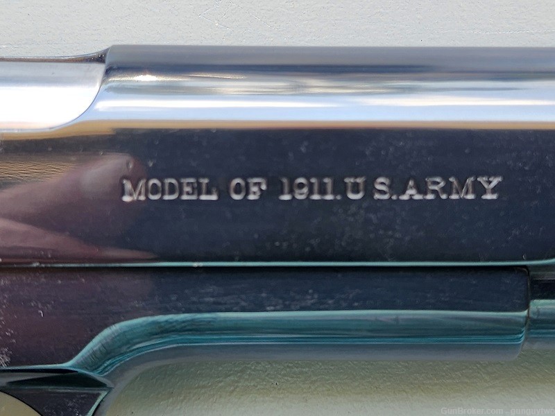US Army WWI Colt Model 1911 .45 ACP 5" Semi-Auto Pistol 1917 -img-19