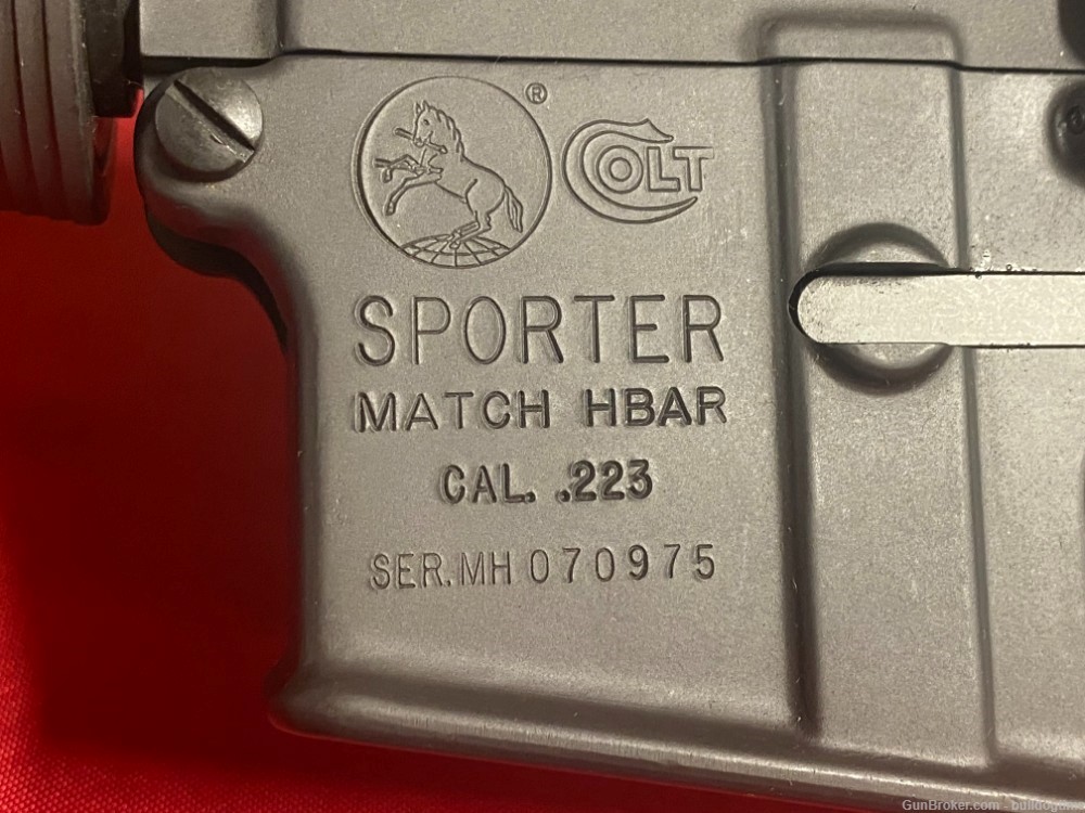 Pre Ban Colt AR-15 Sporter Match HBAR 20" A2 5.56 In Excellent Condition   -img-16