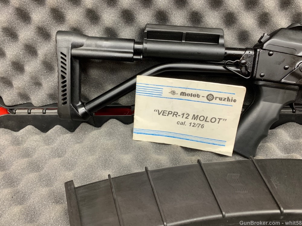 Molot Vepr 12 Russian AK47 style semi auto shotgun Vepr12-img-1