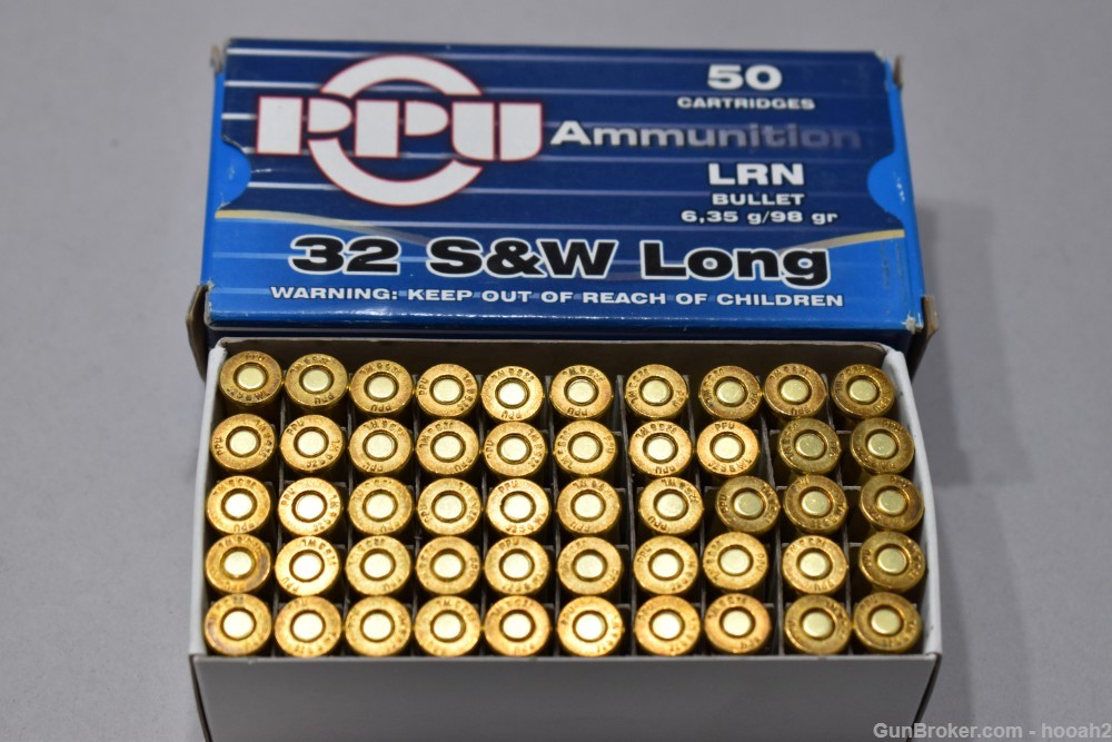 13 Boxes 503 Rds & 74 Fired Cases 32 Smith Wesson S&W Long Mixed Ammunition-img-3