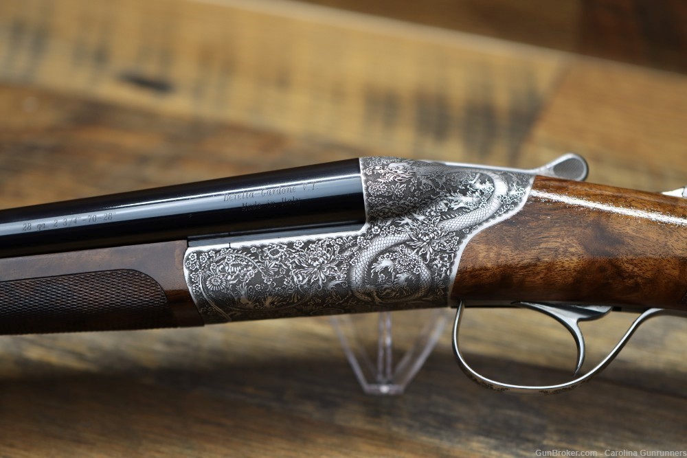 Beretta 486 Parallelo Engraved Marc Newson 28 Ga 28" BBL Beretta Premium-img-12