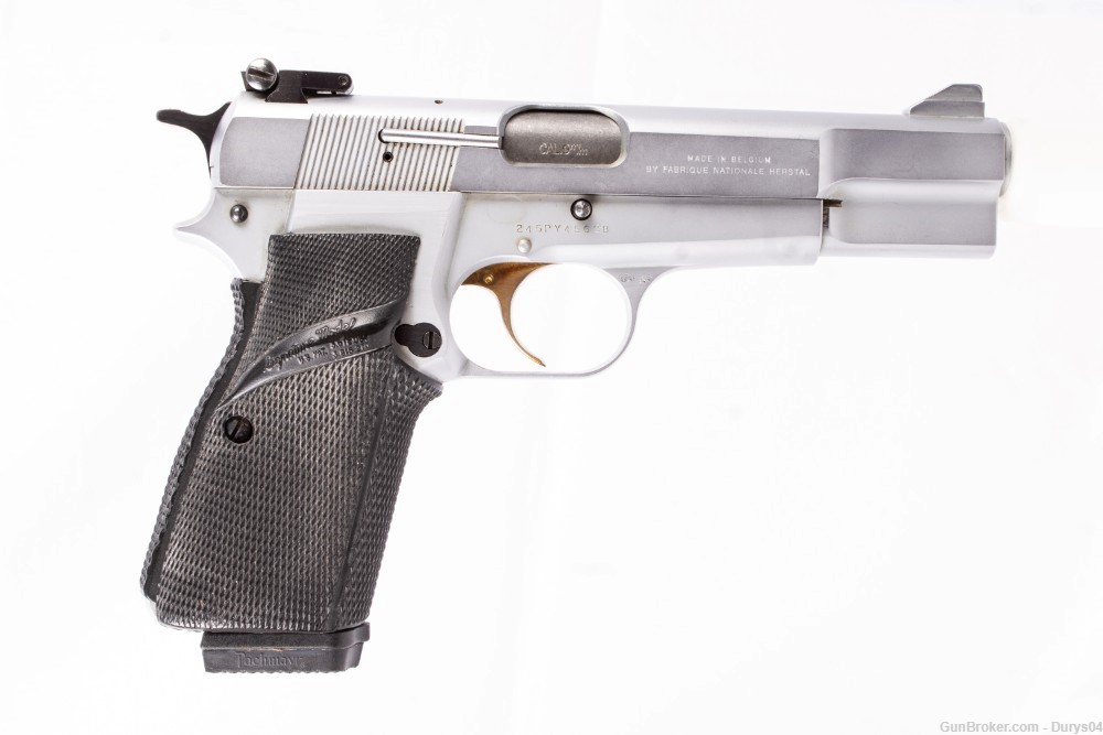 Stainless Browning HI-Power 9MM Durys # 17434-img-2