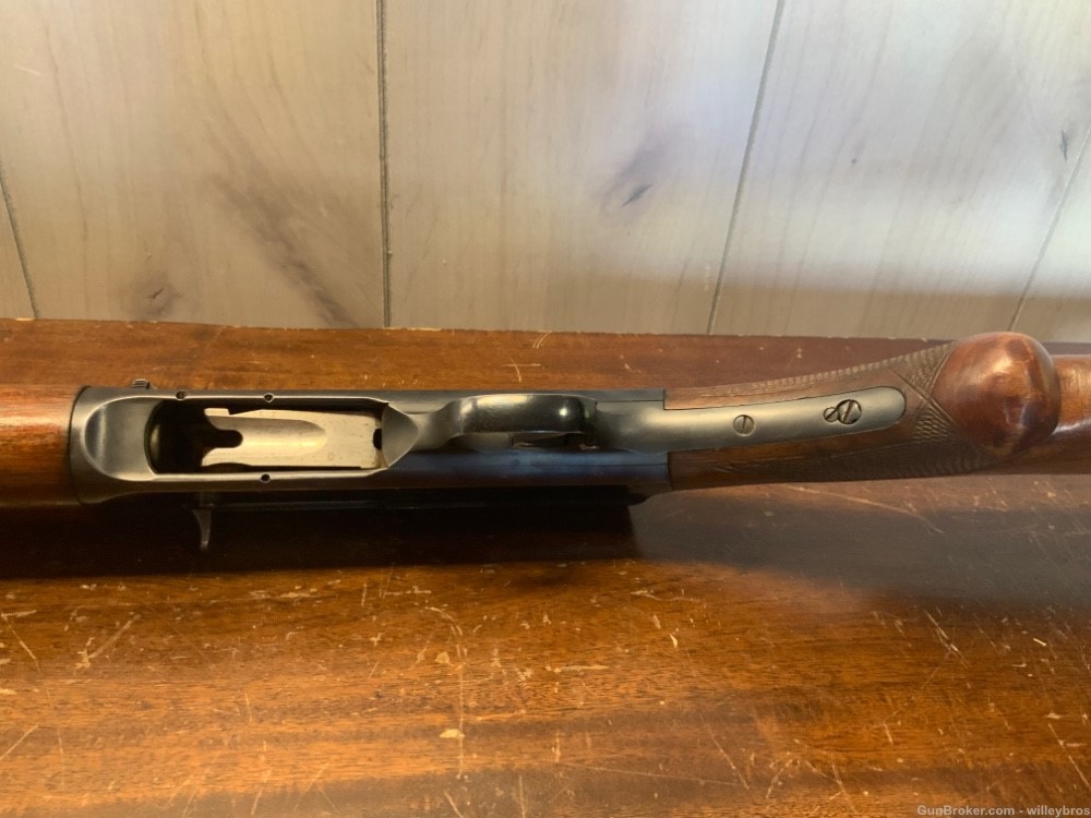 Refinished Browning Model A5 28” 16GA Cracked Forend Modified Stock-img-25