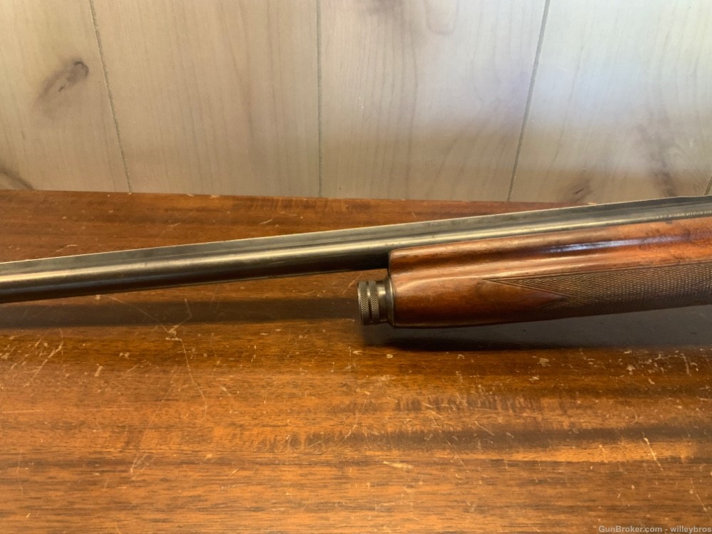 Refinished Browning Model A5 28” 16GA Cracked Forend Modified Stock-img-9