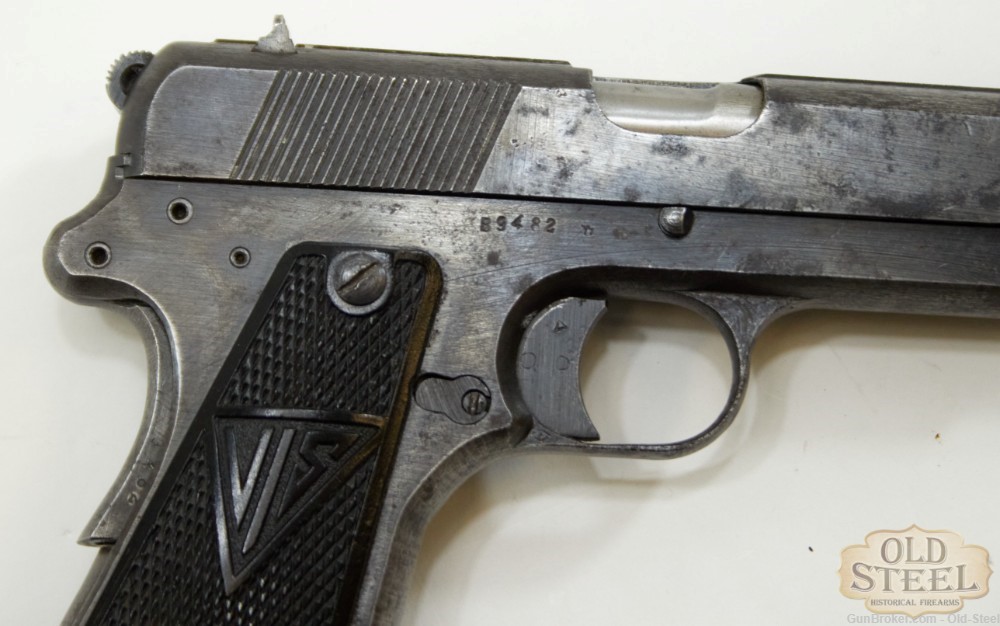 Polish FB Radom VIS-35 9mm Pistol German Marked C&R WW2 WWII-img-9