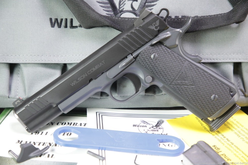 Wilson Combat Vickers Elite 9mm 5" 1911 Semi-Auto Pistol Discontinued Model-img-3