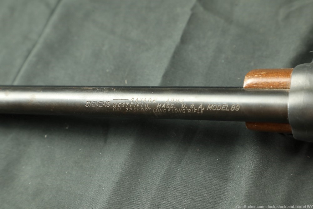 Stevens Model 89 Single Shot Lever Action.22 S/L/LR Rifle 1933-1965 C&R-img-24