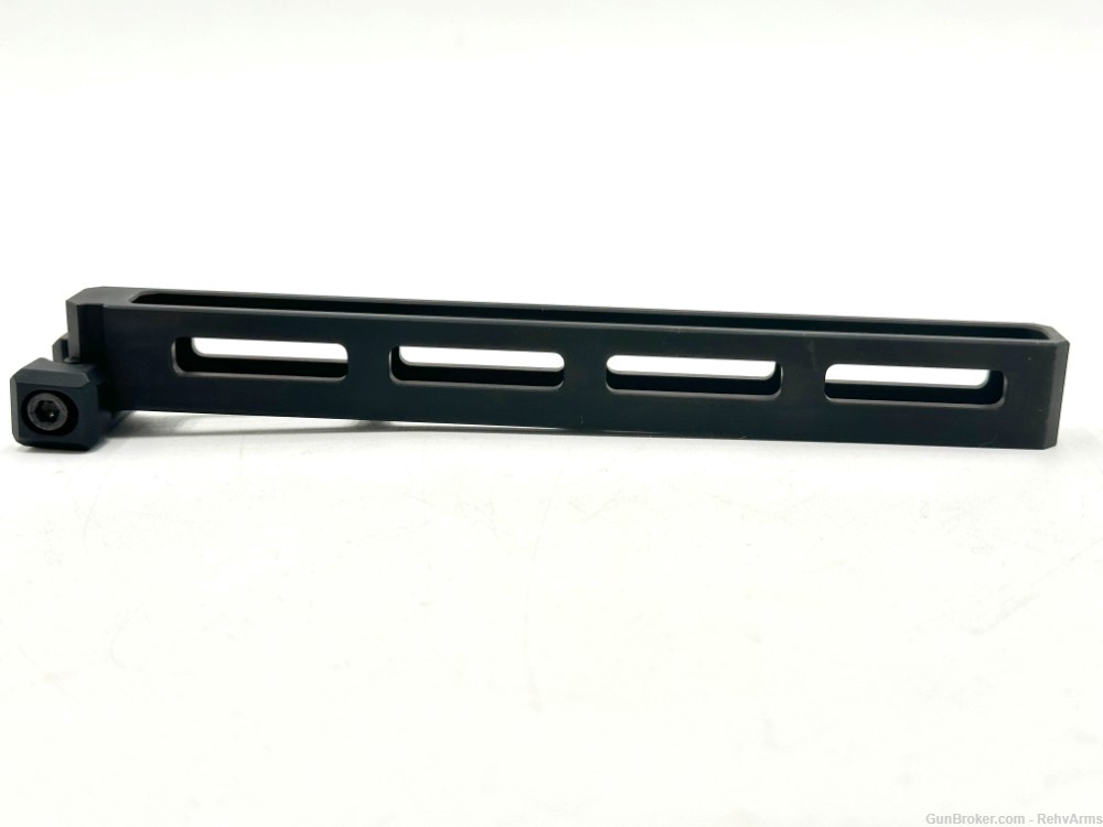 Black Collar Arms Rail for Pork Sword Chassis 4 Slot Picatinny M-lok rail -img-1