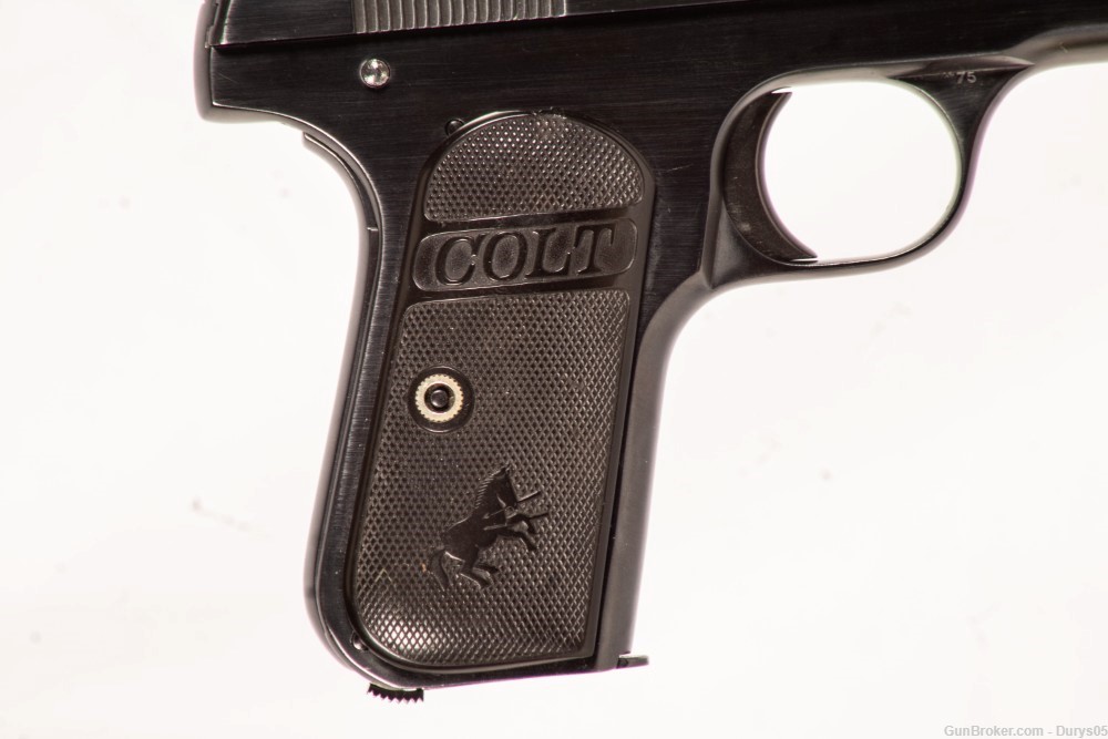 Colt M1908 Pocket Hammerless (Mfd 1937)  380 ACP Durys # 17963-img-3