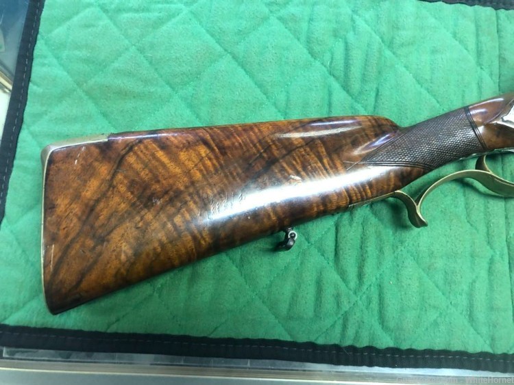 ANTIQUE 1820s I.H. Schneider German Flintlock Rifle 62cal/20ga ORIG NICE!-img-9