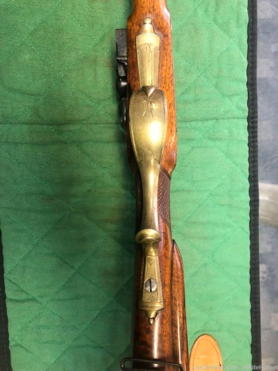 ANTIQUE 1820s I.H. Schneider German Flintlock Rifle 62cal/20ga ORIG NICE!-img-8
