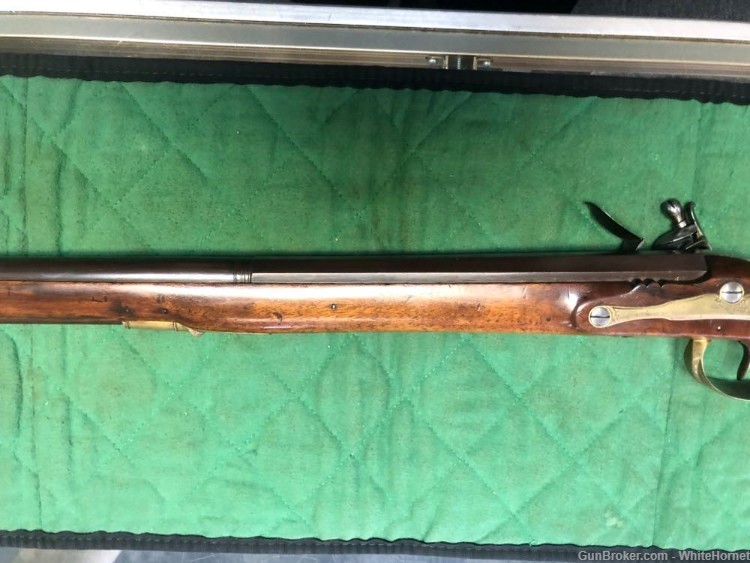 ANTIQUE 1820s I.H. Schneider German Flintlock Rifle 62cal/20ga ORIG NICE!-img-5