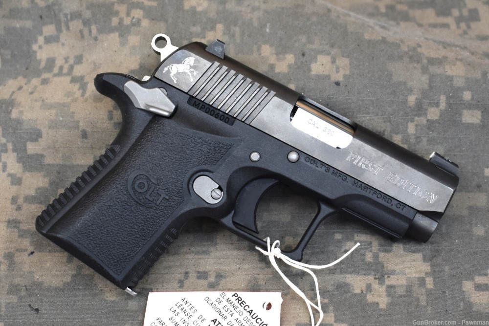 Colt Mustang XSP First Edition 380 ACP made 2013 - 1 of 1000-img-1