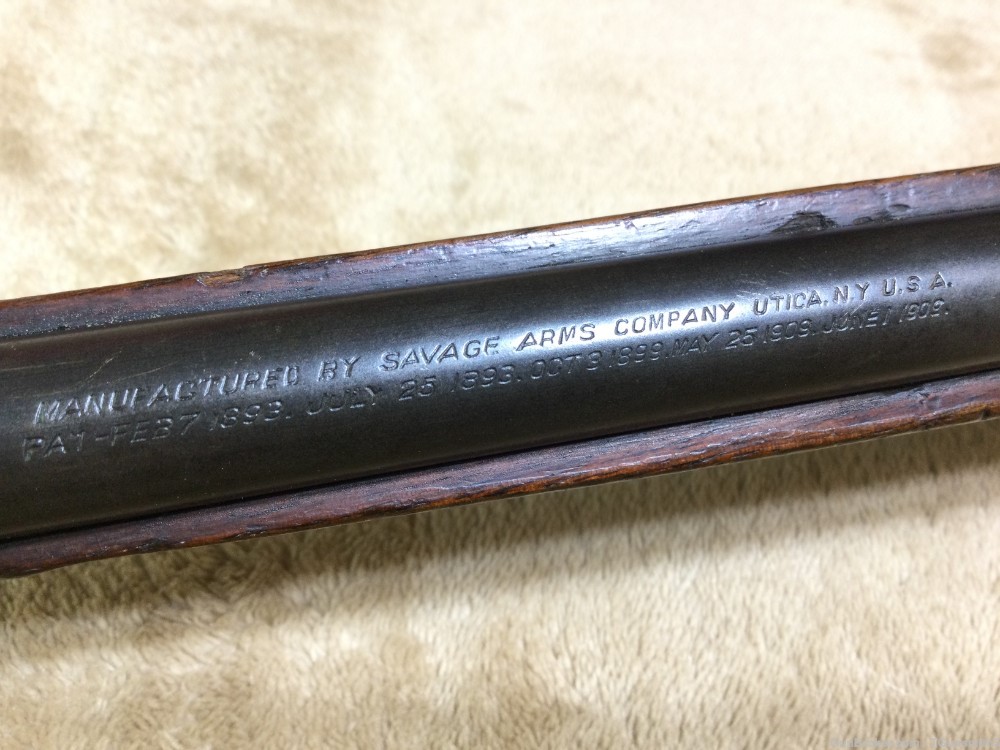 SAVAGE ARMS MODEL 1899 .250-3000 LEVER RIFLE in .250-3000 Cal.-img-40