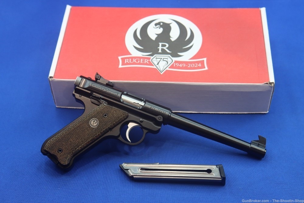 Ruger Model MARK IV Pistol 75TH ANNIVERSARY 1949-2024 LE 22LR 40175 NEW 22 -img-0