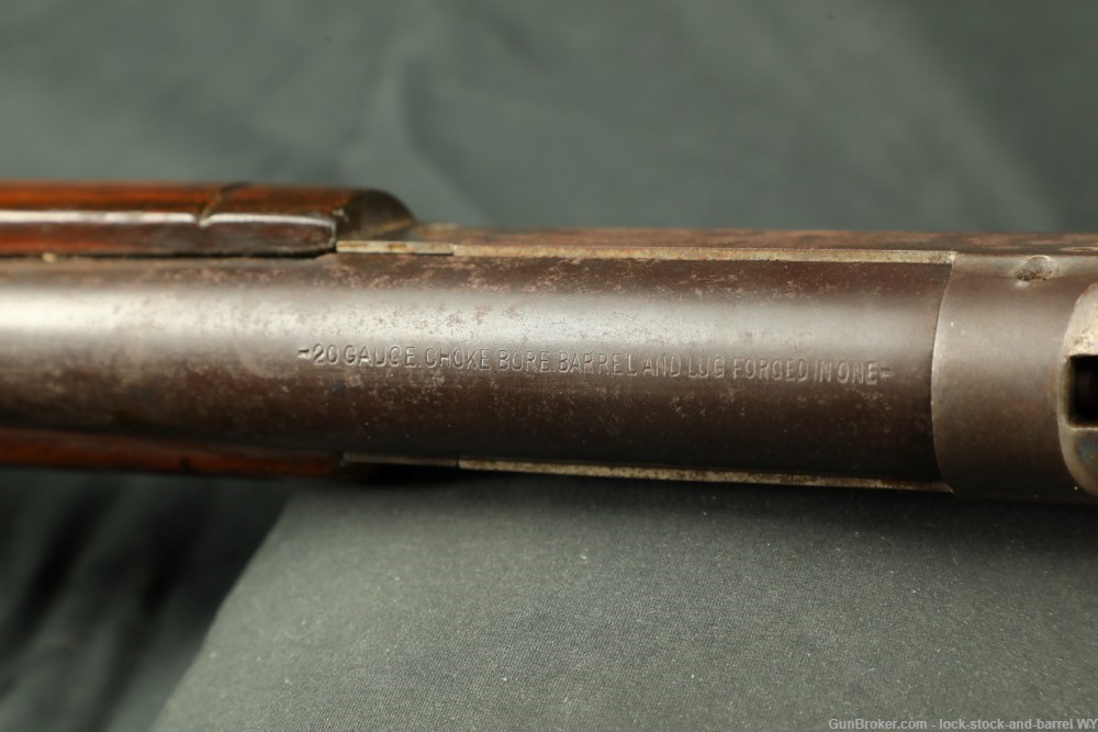 Iver Johnson Champion 20 GA Break Action Single Shot Shotgun 1920-1929 C&R-img-25