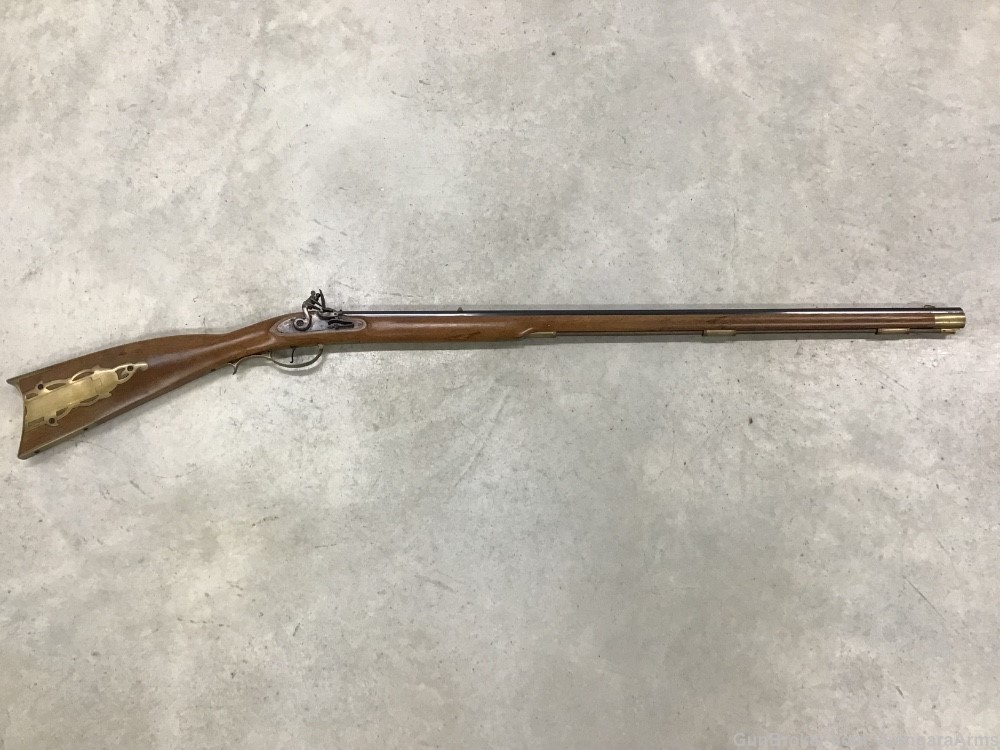 Italian Pedersoli  Kentucky Flint Lock Rifle .50 Caliber Blackpowder -img-0