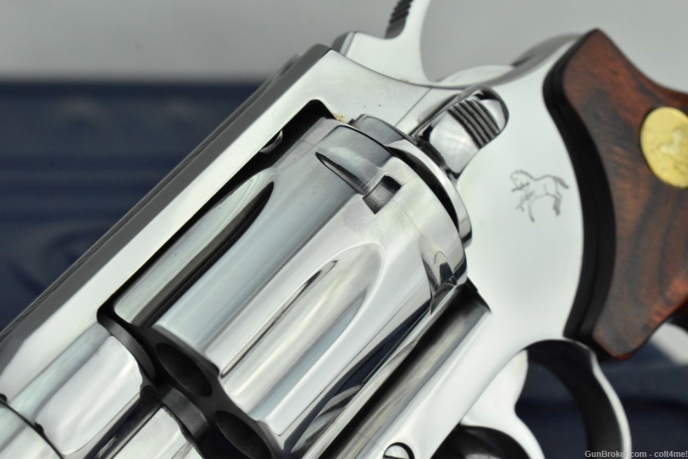 1997 Colt DS-II .38 Special BRIGHT POLISHED 2" Revolver w Original Case-img-5