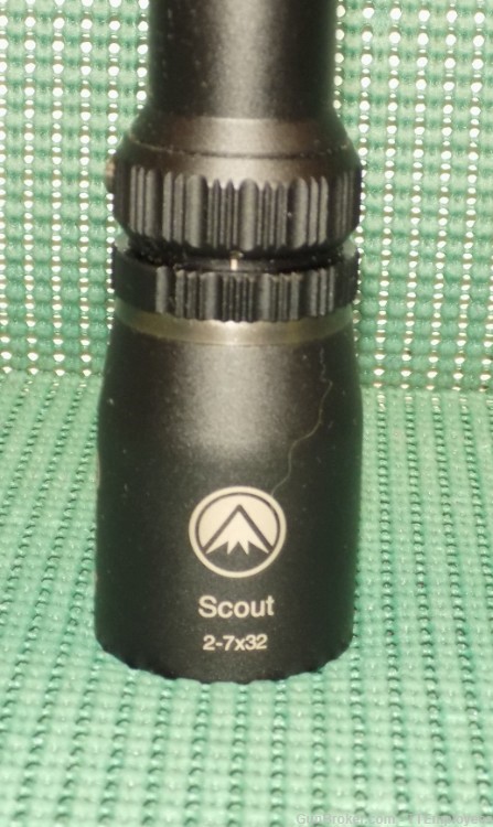 Burris Scout Scope 2-7x32mm Riflescope Used NO RESERVE-img-1