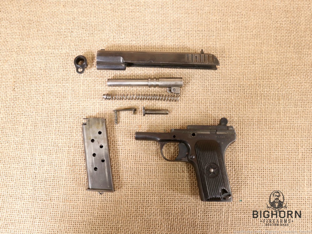 Tula Arsenal TT-33, Tula Tokarev 7.62x25mm Non-Import Semi-Auto Pistol 1939-img-45