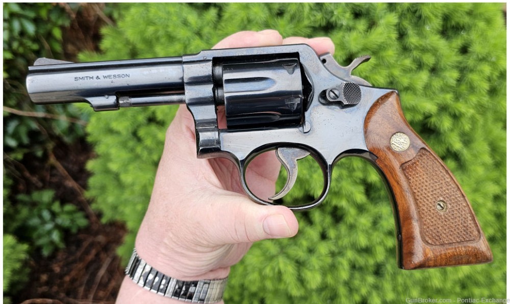 1973 Smith & Wesson 10-6 .38 S&W Sheriff Deputy Revolver w Box & Papers-img-2