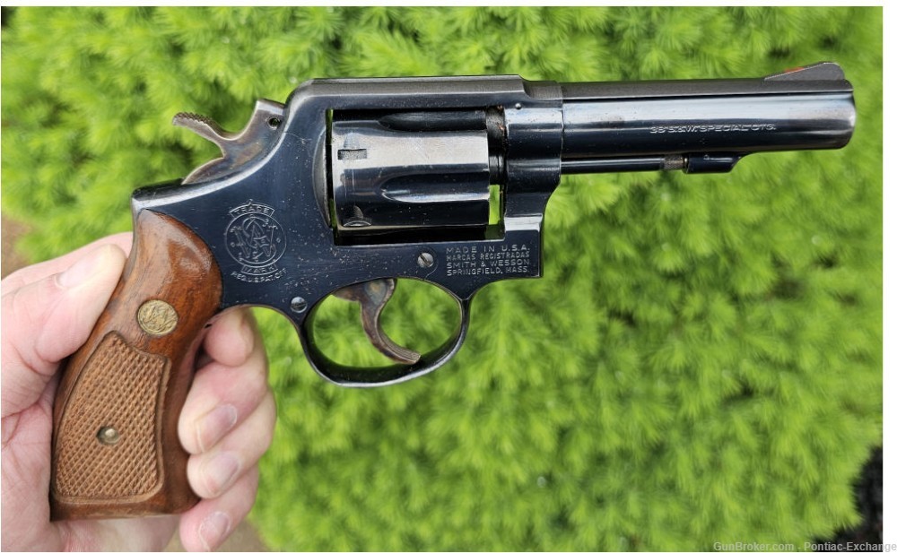 1973 Smith & Wesson 10-6 .38 S&W Sheriff Deputy Revolver w Box & Papers-img-1