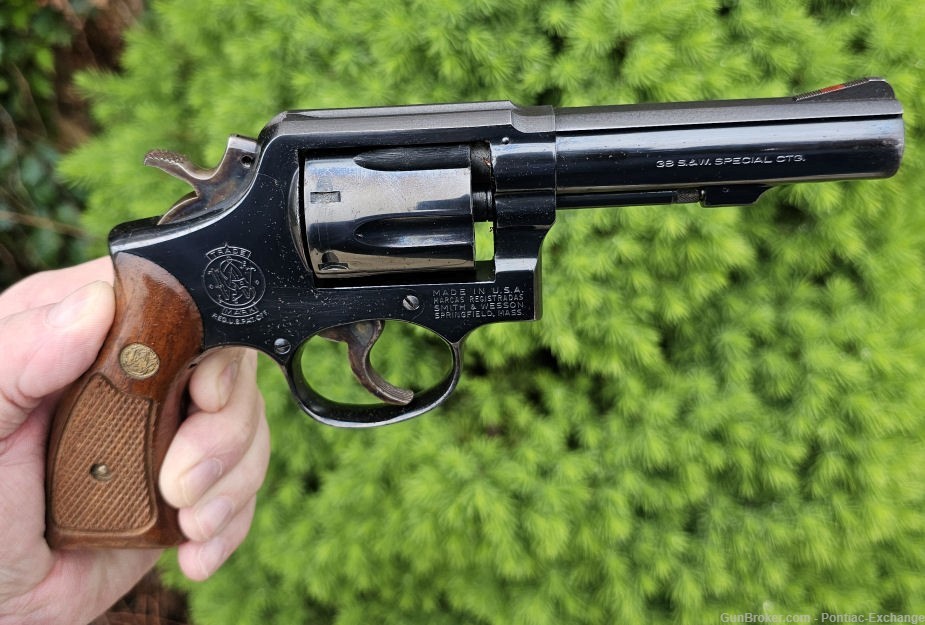 1973 Smith & Wesson 10-6 .38 S&W Sheriff Deputy Revolver w Box & Papers-img-3