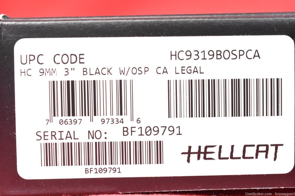 Springfield Hellcat OSP CA Legal 9mm 3" 10rd HC9319BOSPCA Hellcat-Hellcat-img-10