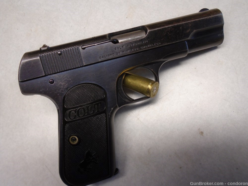 Colt Model 1903, 32 ACP pistol, manufactured 1917-img-1
