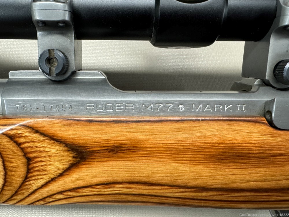 Ruger M77 Mark II 223 Remington Stainless Laminate Varmint-img-8
