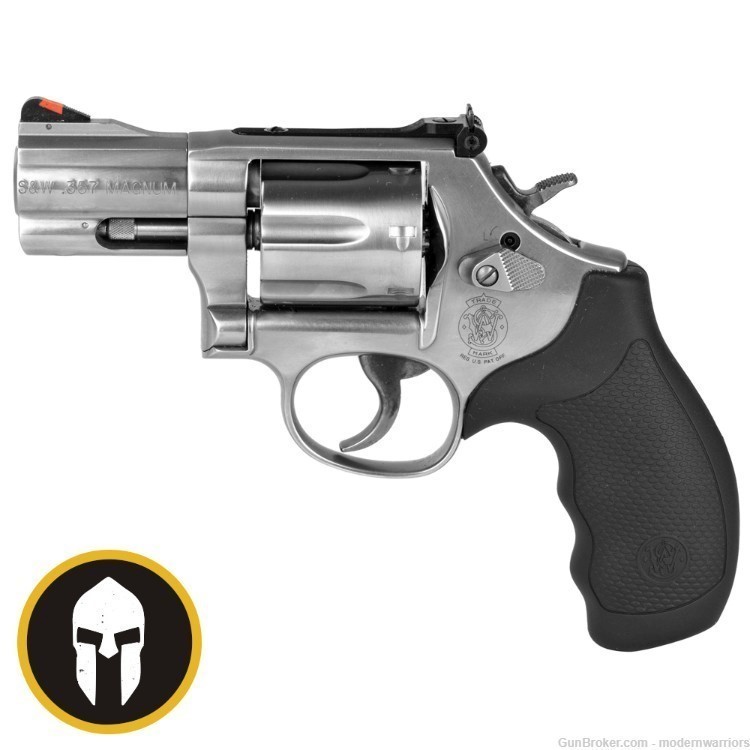 Smith & Wesson 686 Plus - 2.5" Barrel (.357 Mag) - 7-Shot - Stainless/Black-img-0