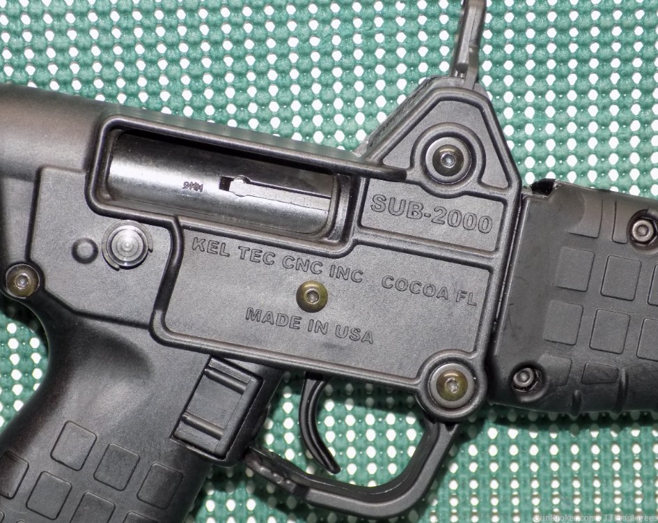 KelTec Sub-2000 9mm Semi Auto Rifle Used NO RESERVE-img-2