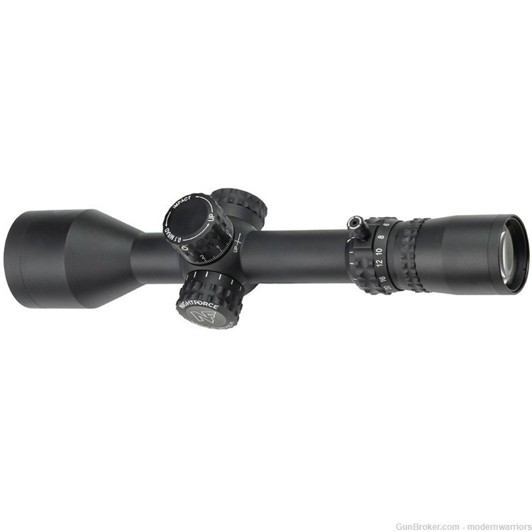 Nightforce NX8 2.5-20x50mm F1 - 30mm Tube - Illum MOA-XT FFP Reticle -Black-img-2